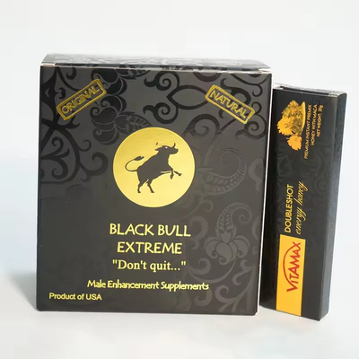 kaufen Schwarzer Nashorn Honig gedruckte Mini-Pille Tasche 3D-Lentikularkarten-Display-Box online manufacture