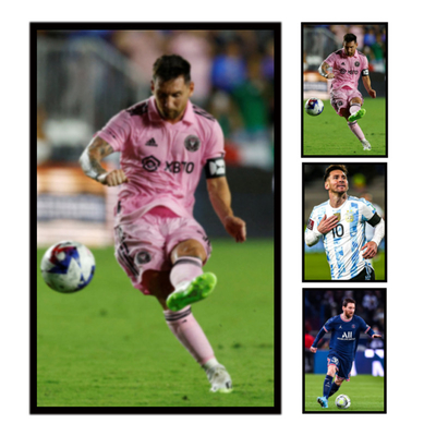 kaufen PET Messi Linsenförmiges 3D-Plakat Custom 0,6 mm Dicke ohne Rahmen online manufacture