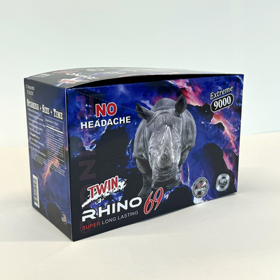 Maßgeschneiderte Rhino 69 Männliche Verstärkung Pille Verpackung Packung Recycling